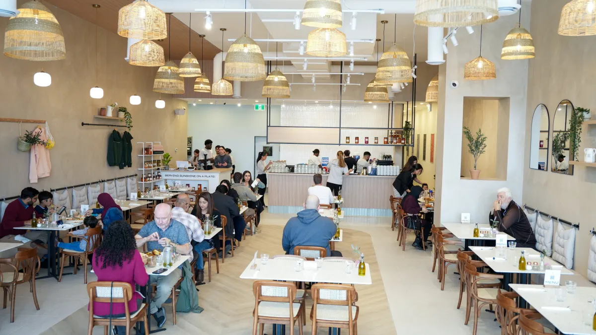 Eggstatic Hamilton (Waterdown) — brunch restaurant interior